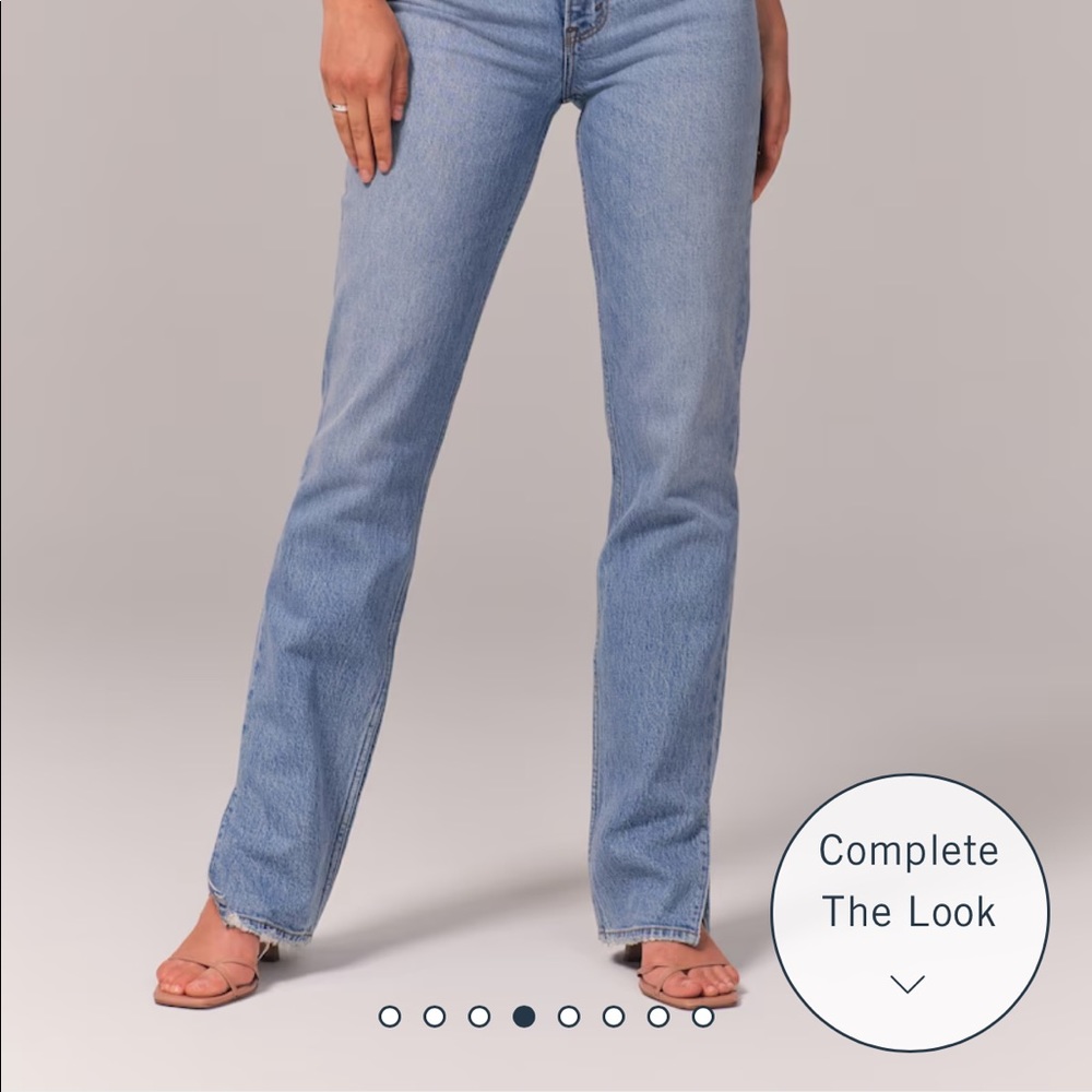 Ultra High Rise 90s Straight Jean